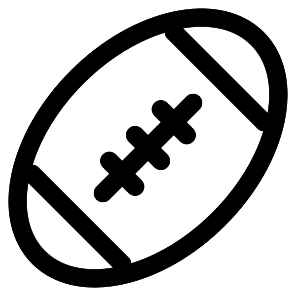 American Football Outline