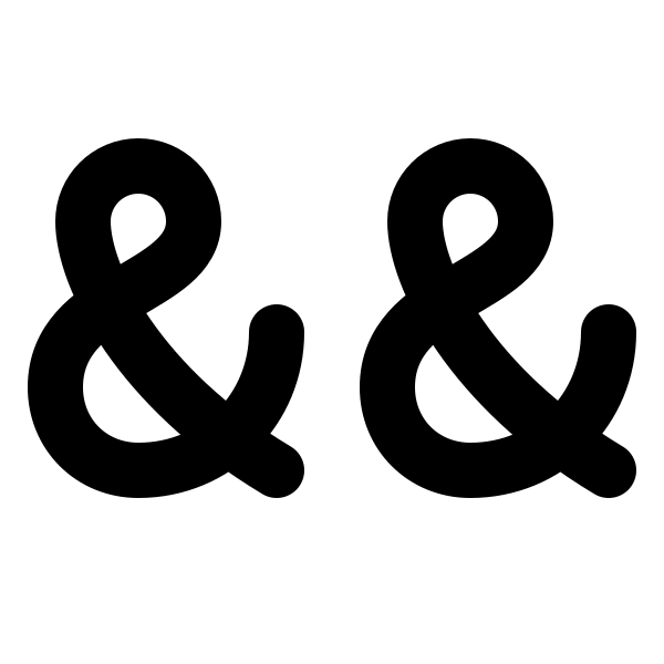 Ampersands