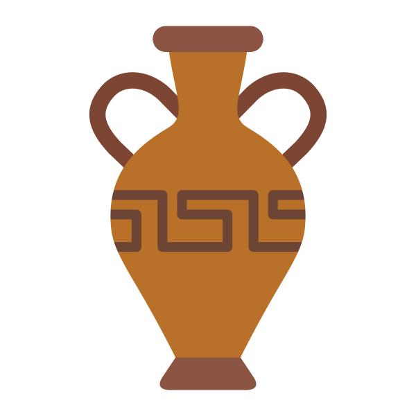 Amphora Flat Vector
