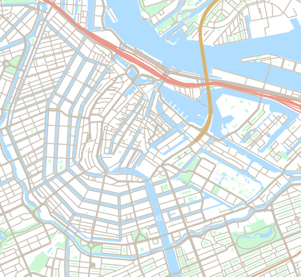 Amsterdam centre map 2
