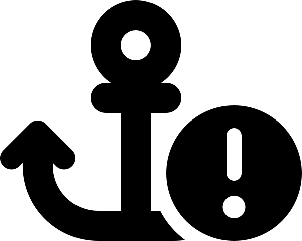 Anchor Circle Exclamation