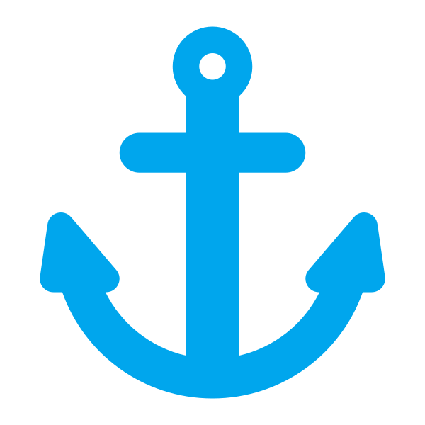 Anchor Flat Vector