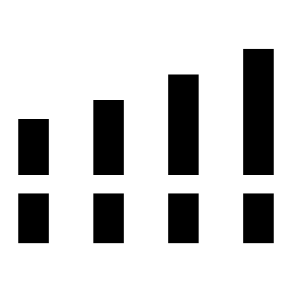Android Cell Dual 4 Bar Fill