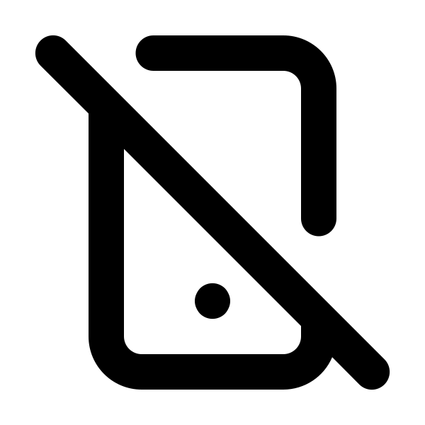 Android Phone Slash
