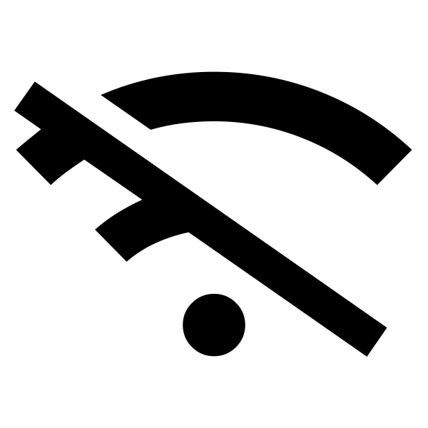 Android Wifi 3 Bar Off Fill