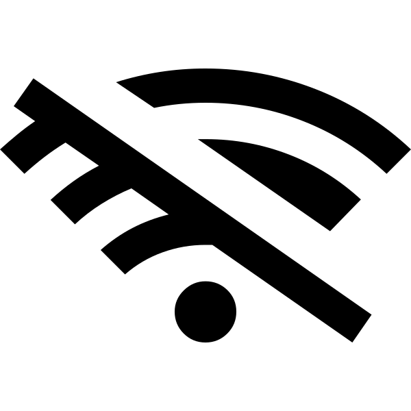 Android Wifi 4 Bar Off Fill