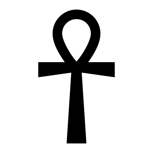 Ankh Solid Vector