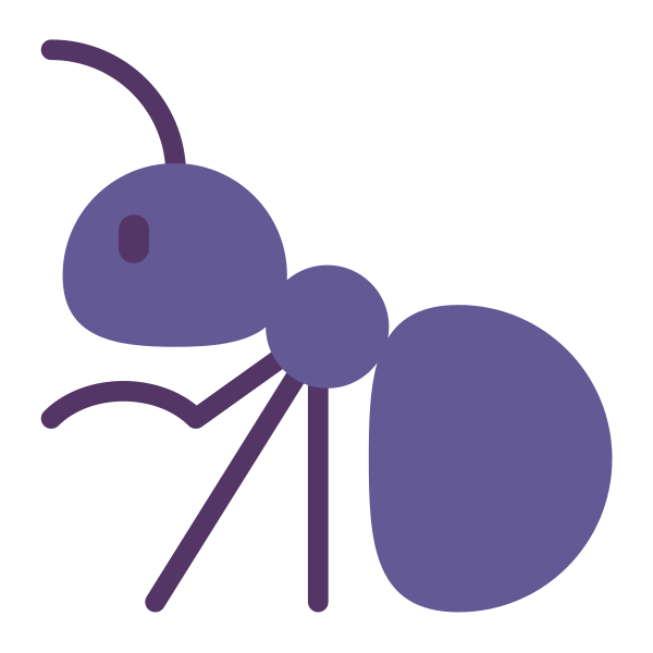 Ant Flat Vector