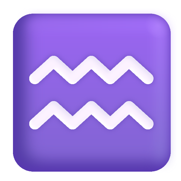 Aquarius Color Vector