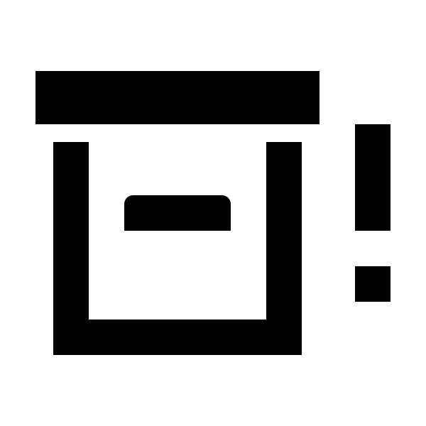 Archive Alert Outline