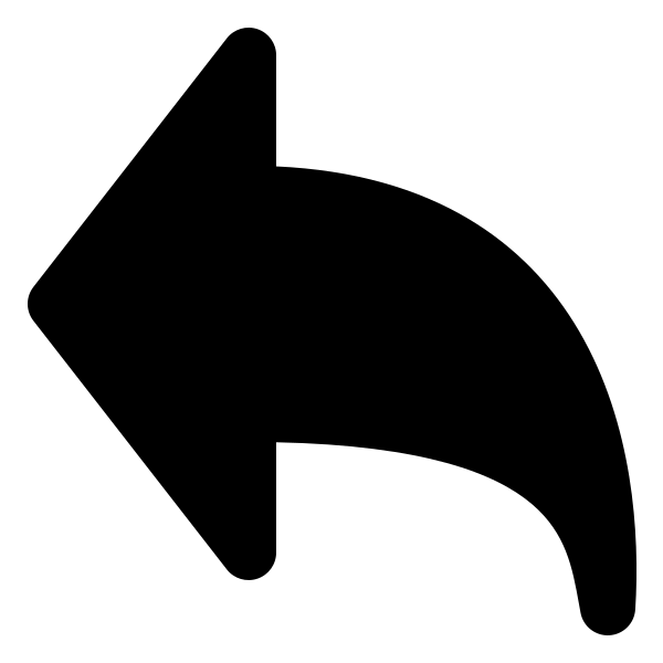 Arrow Back Thick Fill