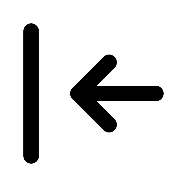 Arrow Bar To Left