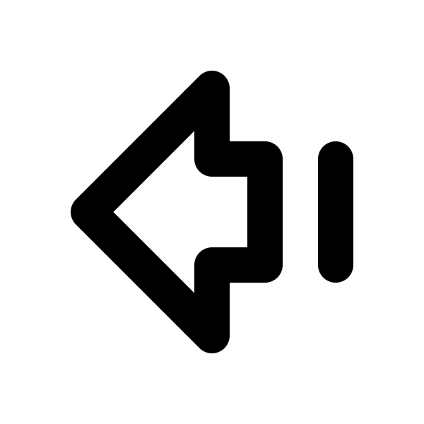 Arrow Big Left Dash