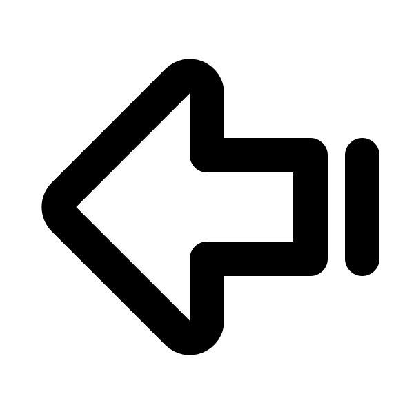 Arrow Big Left Line