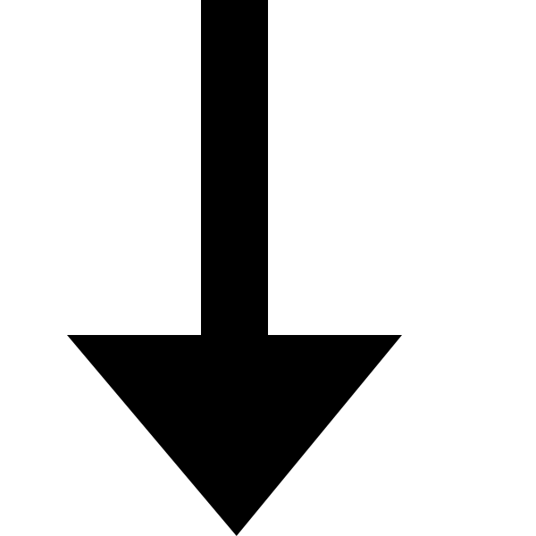 Arrow Bottom Vector