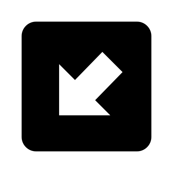 Arrow Bottom Left Bold Box