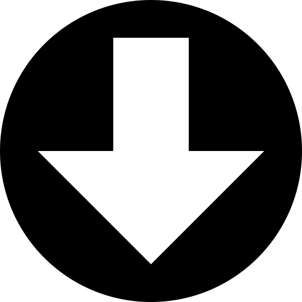 Arrow Circle Bottom Vector