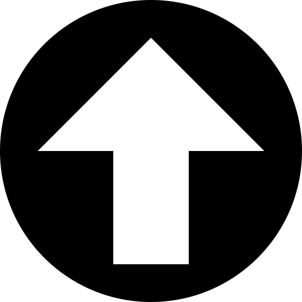 Arrow Circle Top Vector