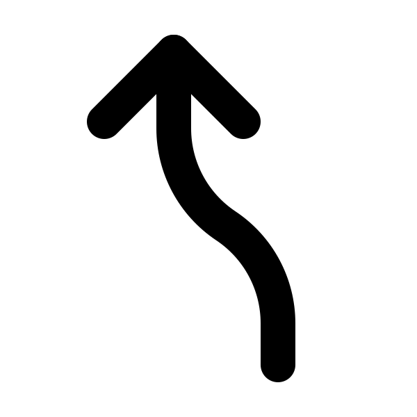 Arrow Curve Left