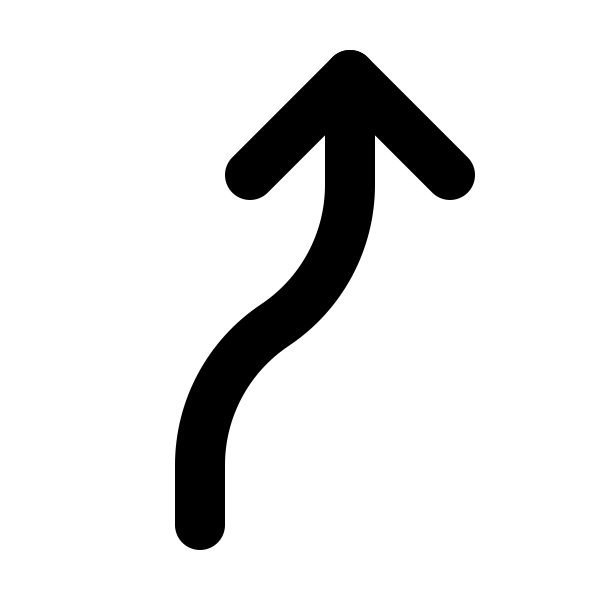 Arrow Curve Right