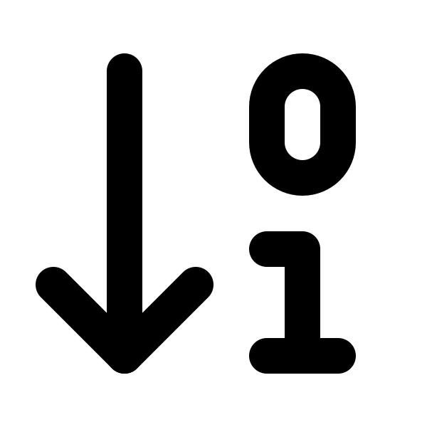 Arrow Down 0 1