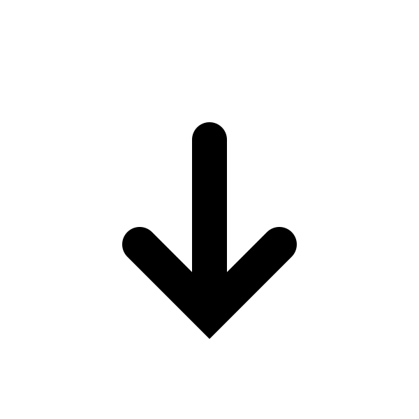 Arrow Down Vector