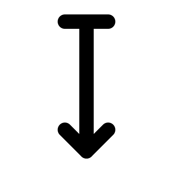 Arrow Down Bar