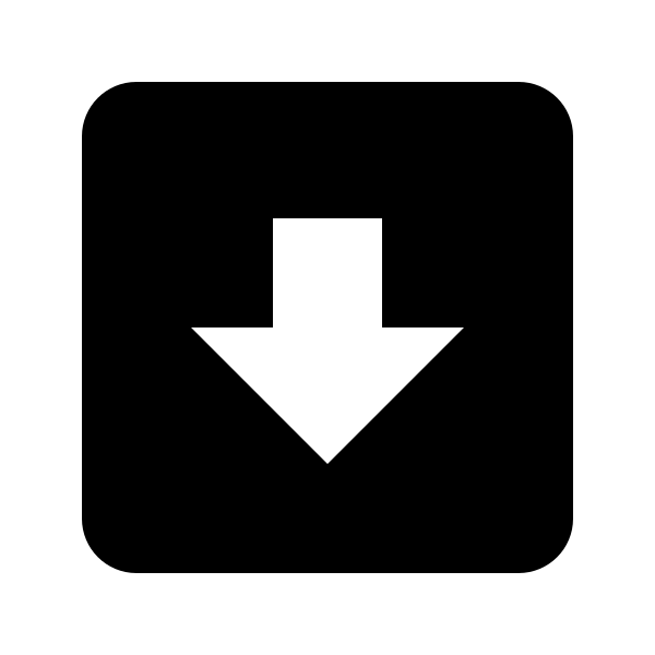 Arrow Down Bold Box