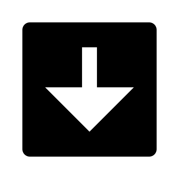 Arrow Down Box Fill