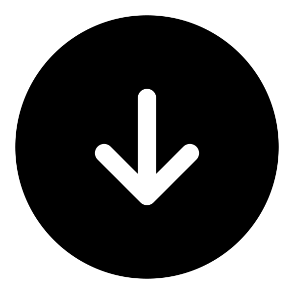 Arrow Down Circle Vector
