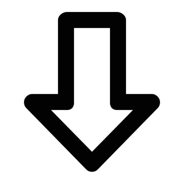 Arrow Down Vector