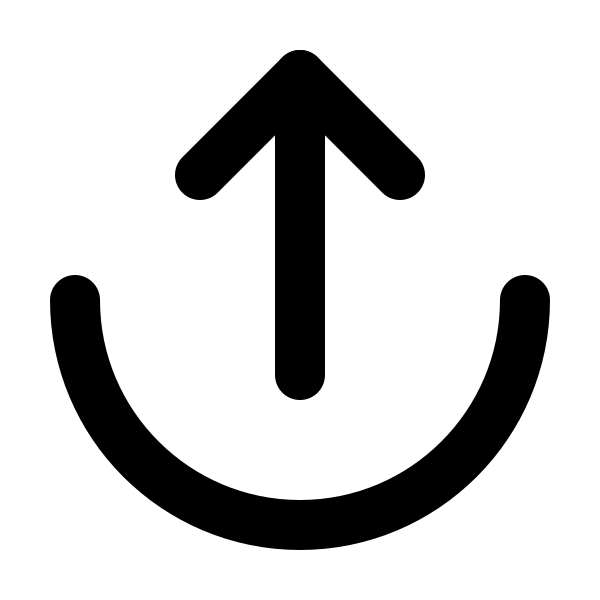 Arrow Down From Arc