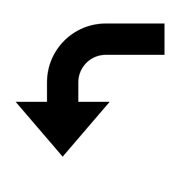 Arrow Down Left Bold
