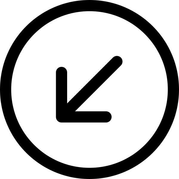 Arrow Down Left Circle