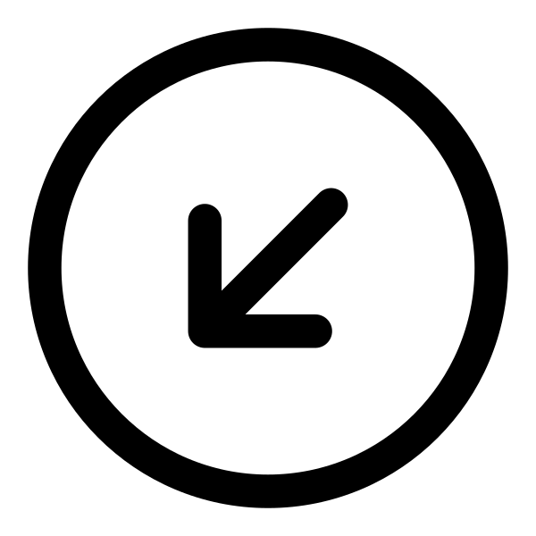 Arrow Down Left Circle