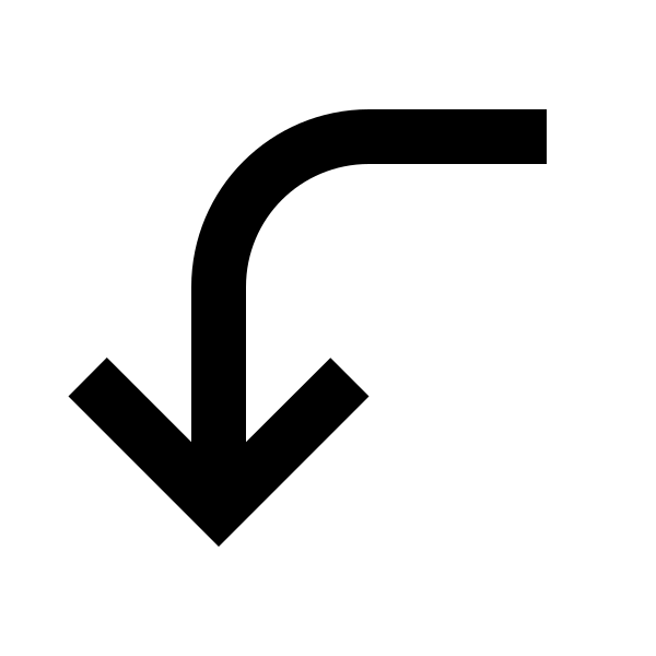 Arrow Down Left