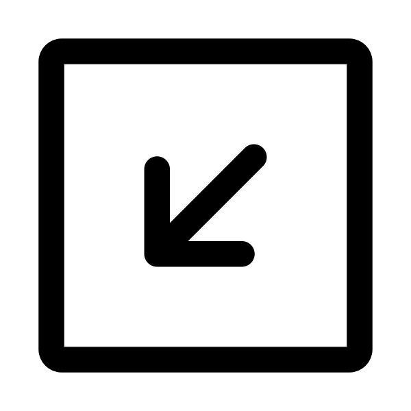 Arrow Down Left Square