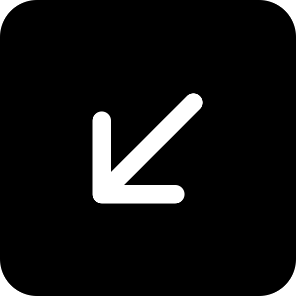 Arrow Down Left Square Fill