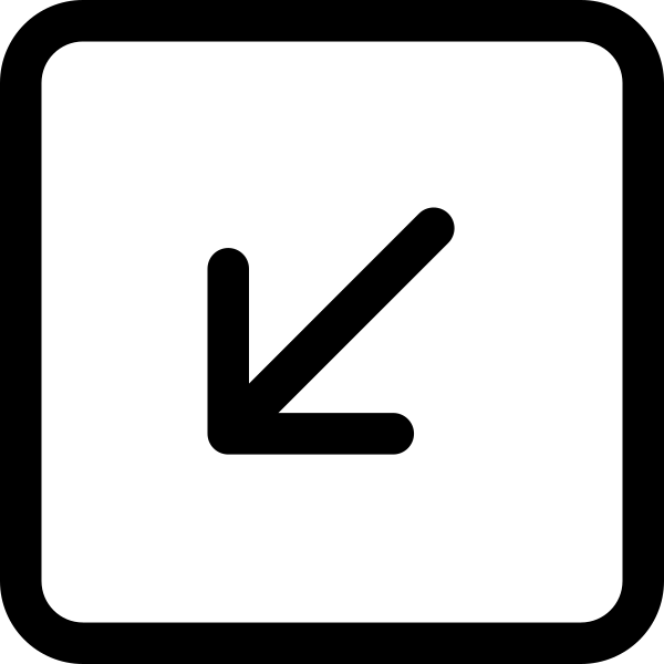 Arrow Down Left Square