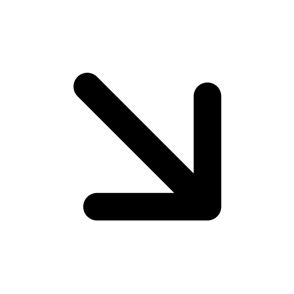 Arrow Down Right 16