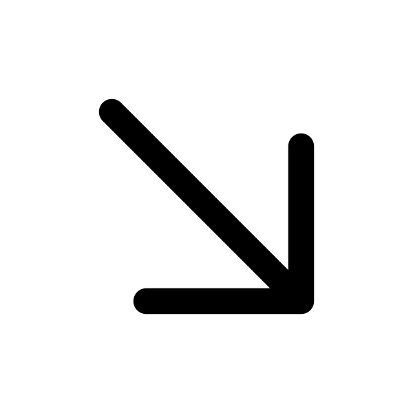 Arrow Down Right