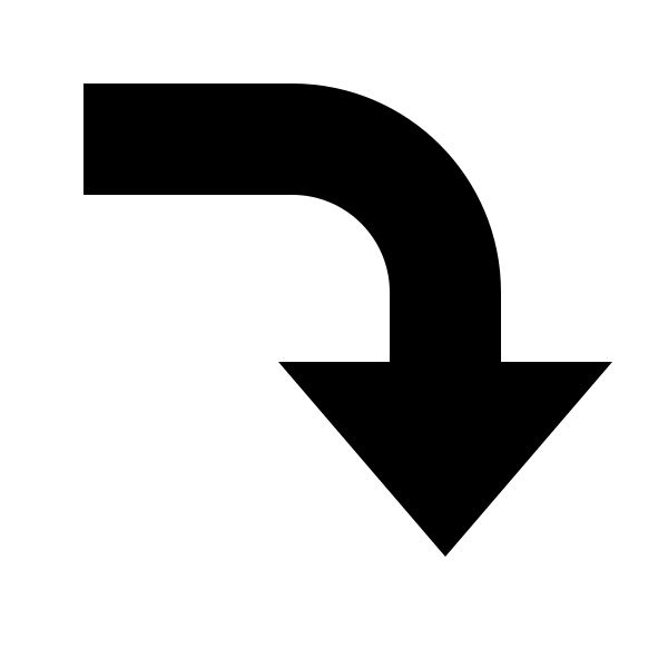 Arrow Down Right Bold