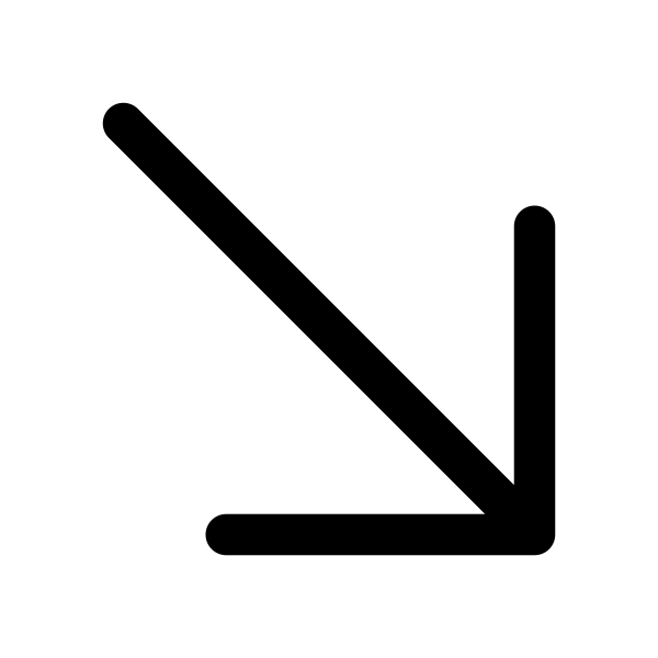 Arrow Down Right