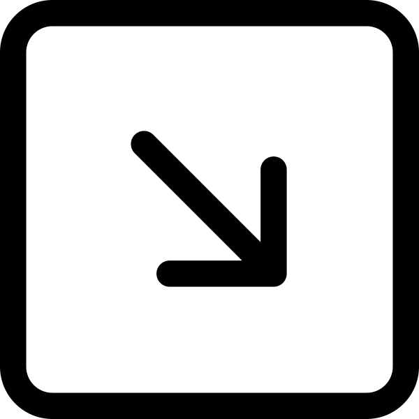 Arrow Down Right Square