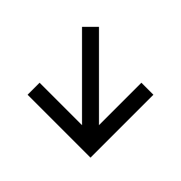 Arrow Down Sharp