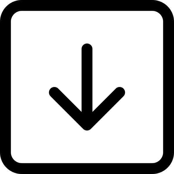Arrow Down Square