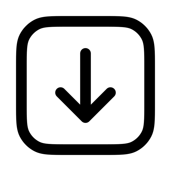 Arrow Down Square
