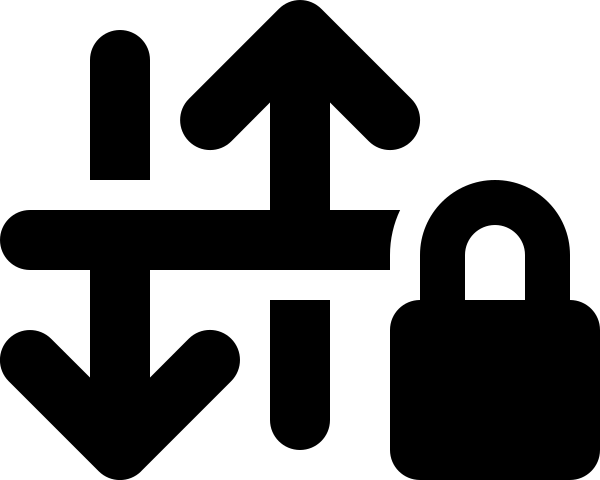 Arrow Down Up Lock
