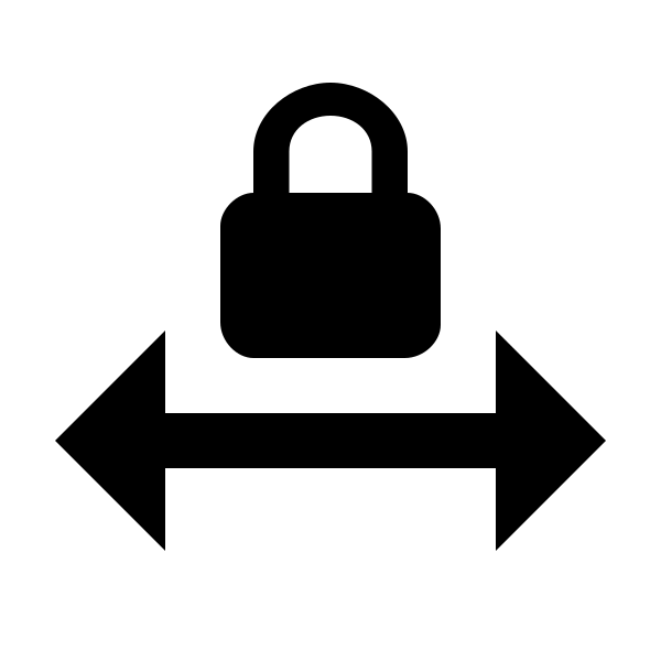 Arrow Horizontal Lock