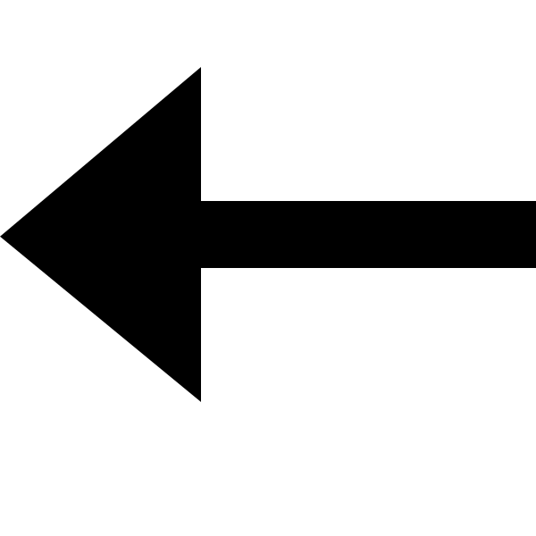 Arrow Left Vector